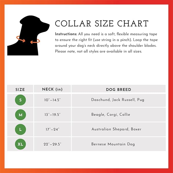 SPOT THE DOG! Reflective Dog Collar - Adjustable Pet Collars, Safe, Durable, Comfortable Dog Walking Accessories for Large Dog, Hunting Dog, Puppy, Boy, Girl Dog Collars (Blaze Orange, Red Plaid, L)