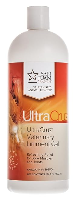 UltraCruz® Veterinary Liniment Gel for Horses, 32 oz