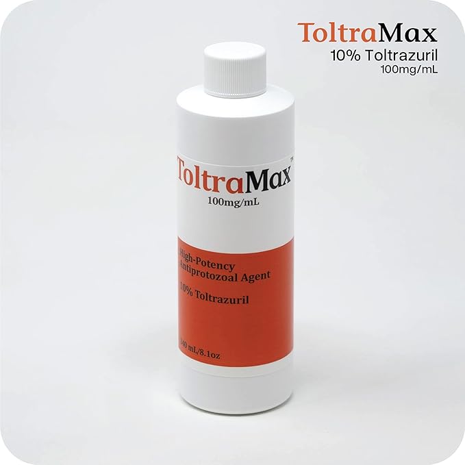 Toltrazuril 10.0% for Horses, Dogs, Cats, 240mL/8 Ounce, for Non-Food Chain Animals, Chicken