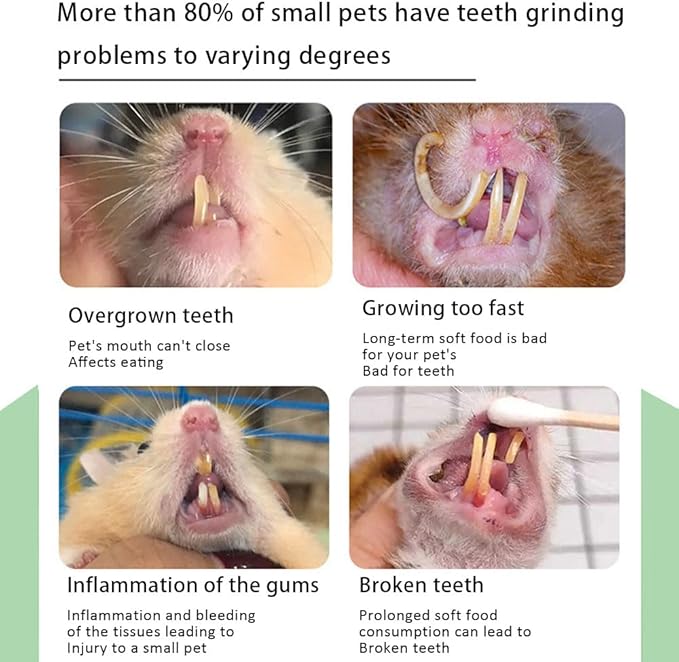 Rabbit Chews Toys Cleans The Mouth, Guinea Pig Chew Toys Protect Teeth, Apple Sticks Timothy Grass Sticks Bamboo for Rabbits Helps Digestion Chinchilla Treats