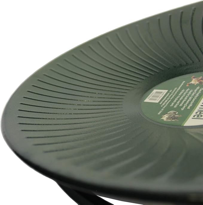 Treadmill Wheel 11" Black - All-Metal Exercise Wheel - Chinchillas, Prairie Dogs, Rats, Hedgehogs, Sugar Gliders, Squirrels, Degus, Hamsters & Other Small Animals - Smooth, Fast, Silent, Durable