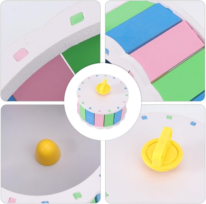 POPETPOP Silent Running Wheel 5.11 Inch Ultra-Quiet Hamster Exercise Wheel for Small Animals Gerbils Hedgehogs Pet Fitness Toy