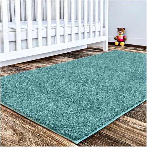 Soft & Colorful 4' x 4' Kids Classroom Area Rug
