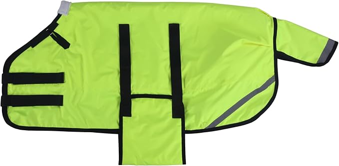 Foal/Mini Horse Size 30"-48" Waterproof & Breathable 300 Denier Winter Turnout Blanket with 150g Polyfill Green Small