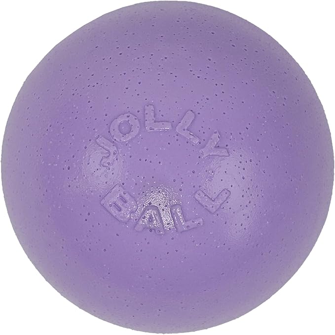 Jolly Pets Bounce-n-Play Dog Toy Ball, 4.5 Inches/Small, Light Purple