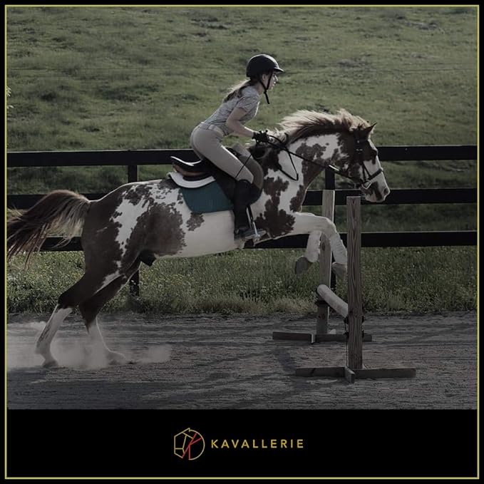 Kavallerie Classic Tendon Boots, Impact-Absorbing Material, Breathable & Evenly Distribute Pressure, Protect Tendon and Ligaments, Anti-Slip, Anti- Sore and Moisture Repellant Show Jumping Boots