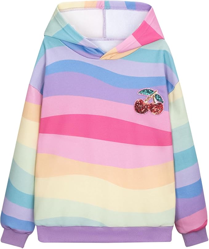 WELAKEN Sweatshirts for Girls Toddler & Kids II Little Girl's Pullover Tops Sweaters & Hoodies