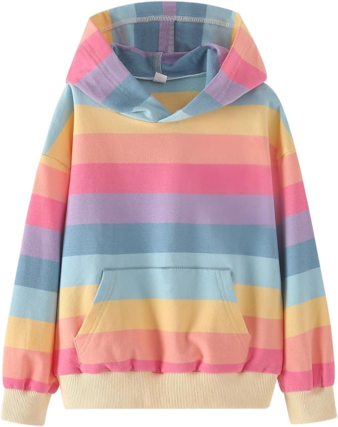 WELAKEN Sweatshirts for Girls Toddler & Kids II Little Girl's Pullover Tops Sweaters & Hoodies