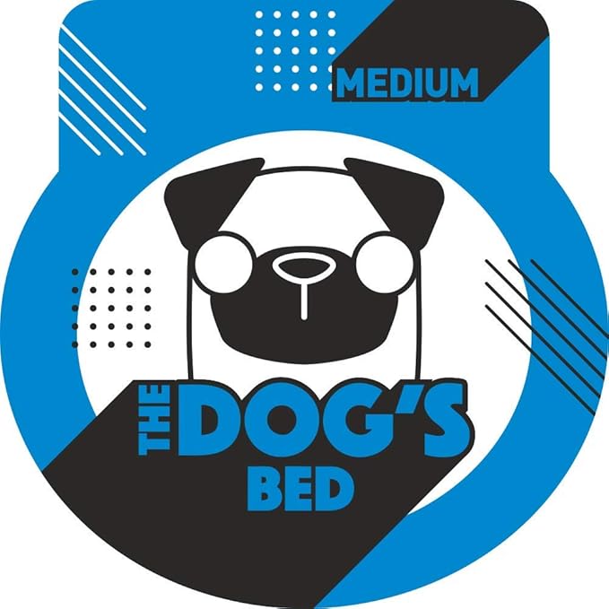 The Dog’s Bed, Medium Blue Oxford with Red Trim USA Flag Dog Bed 30x23.5, Memory Foam, Pain Relief, Post Surgery, Lameness, Supportive, Calming, Waterproof Washable Cover Cover, Veterinary Approved
