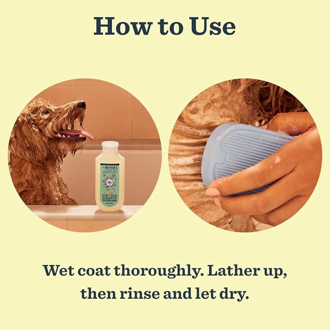 MRS. MEYER'S Clean Day 3 in 1 Dog Shampoo, Sweet Chamomile Scent, 14oz