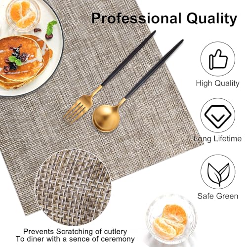 Vinyl Placemats Set of 8 (4 Count)