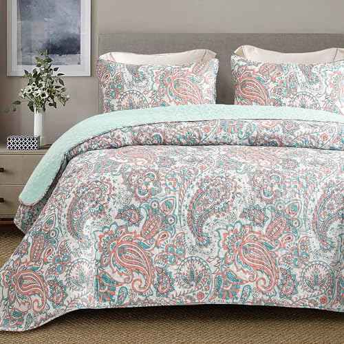 Reversible Boho California King Quilt