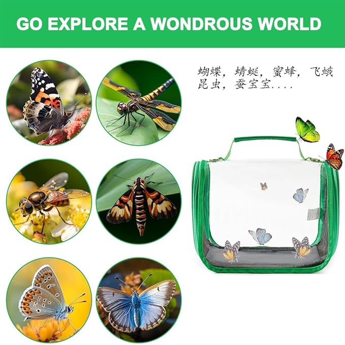 Portable Small Pet Carrier Bag – Travel Bird Cage for Parrots, Parakeets, Cockatiels, Hamsters, Lizard and Vet Visit with Shoulder Straps & Side Access (Excludes tray and stand, Gray, 10.2*7.5*7.6in)