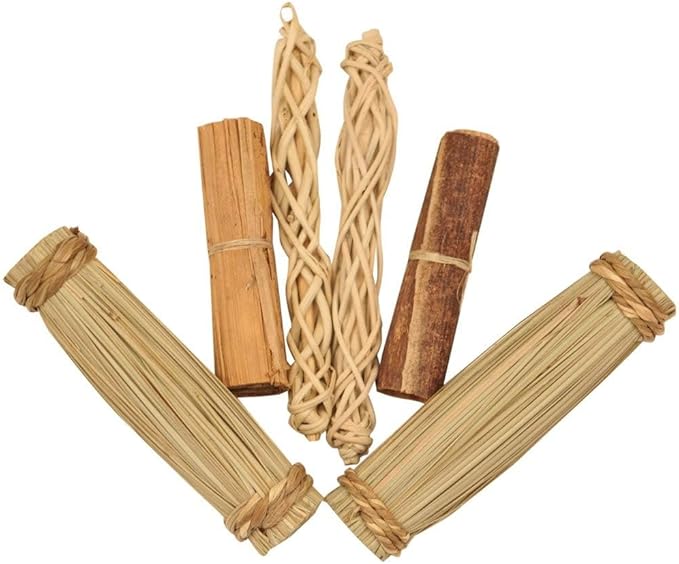 Super Bird Creations SB461 6 Pack - Natural Chews Bird Foot Toy Medium, Toy for Parrots, Parakeets, Cockatiels, Conures, Quakers, Pionus - Bird Treats, Parakeet Toys for Cage, Addition to Birdcage
