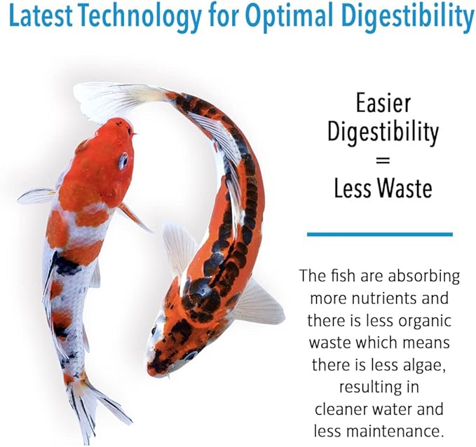 MICROBE-LIFT Sinking Fish Food Pellets for Ponds, Water Gardens, and Fountains, for Live Goldfish and Koi, 5.75 Pounds