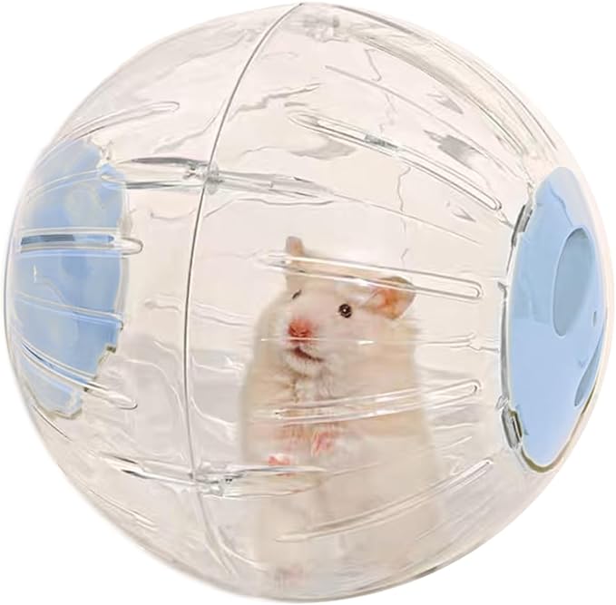 Large Hamster Wheel Sport Running Ball Hamster Toys for Hamsters Guinea Pig Mice Ferret Small pet 7.3” x 7.3” x 7.3”