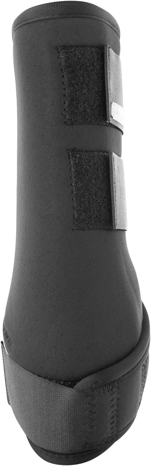 HORZE Brushing Splint Boots for Horses (Pair) - Durable Neoprene, Secure Closure, Lightweight - Black - XL
