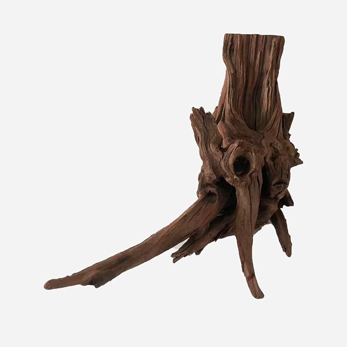 LYPHARD AQUARIUMS Natural Driftwood for Aquarium Decor, L17.72×W7.48×H11.81 Inches Large Drift Wood Decorations for Reptile Hide, Fish Tank, Optional Shapes