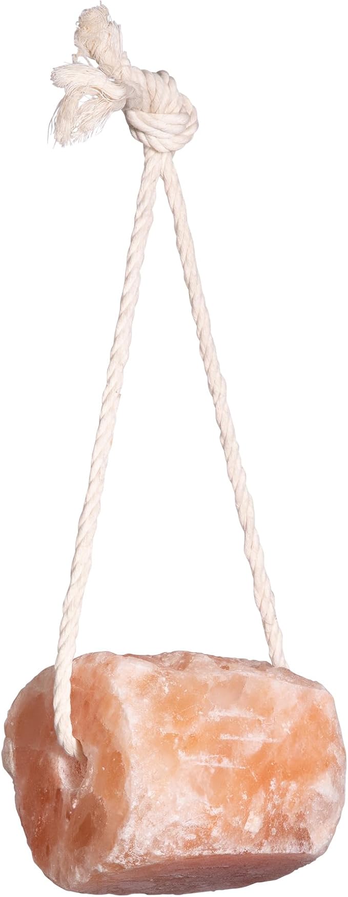 Schneiders Himalayan Horse Rock Salt Lick | Natural Mineral Source | Assures Balanced Mineral Intake | Boredom Reliever | Various Weights on Rope | 6.6 lbs w/Rope