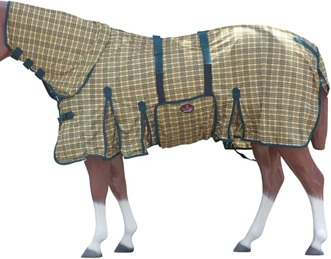 HILASON Horse Fly Sheet - Summer Spring UV Protection Mesh Bug Mosquito FlySheet for Horses | Fly-Sheet