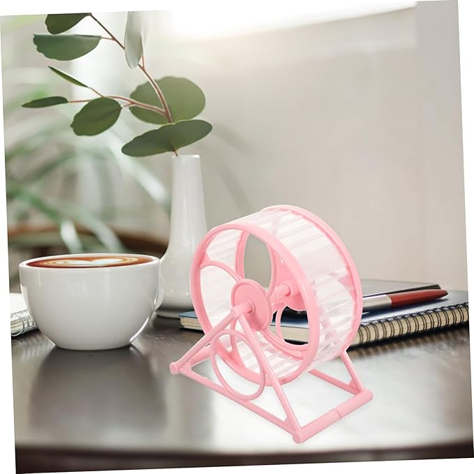 Milisten Silent Hamster Running Wheel Quiet Exercise Treadmill for Pets for Hamsters Guinea Pigs and Chinchillas Enhance Activity Reduce Boredom