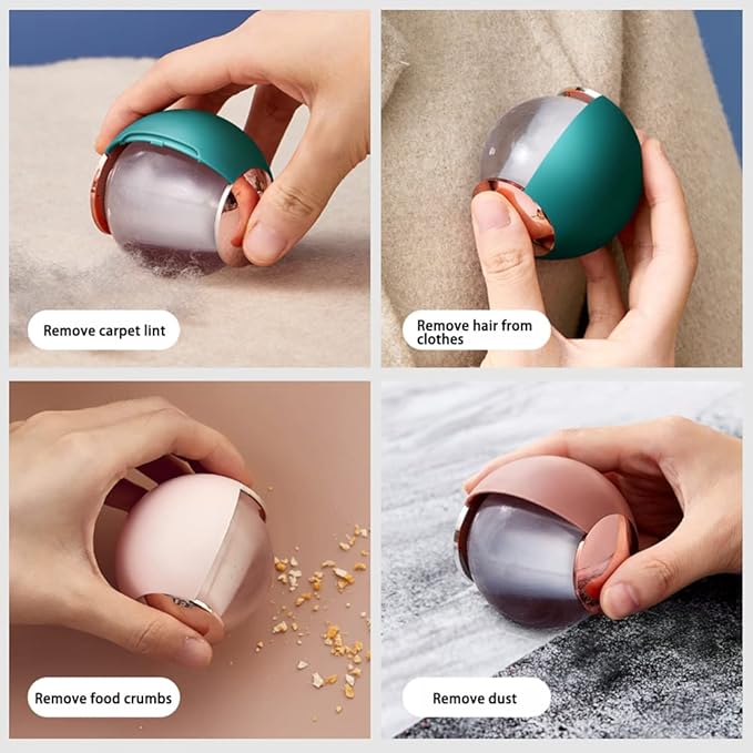 Washable Reusable Gel Lint Roller for Pet Hair, Tecogue Portable Dog Cat Pet Hair Remover for Clothes, Laundries, Sticky Cleaner, Dust Fuzz Fur for Travel Household (Maroon)