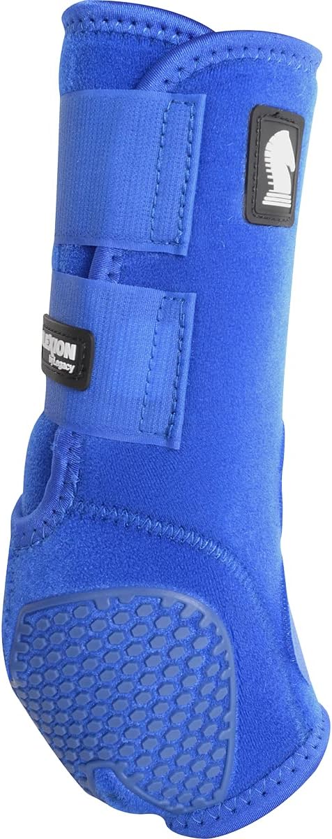 Classic Equine Flexion Hind Boots Large Blue