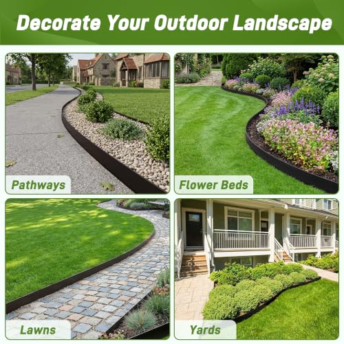 Extra 6.29" x 50' Landscape Edging