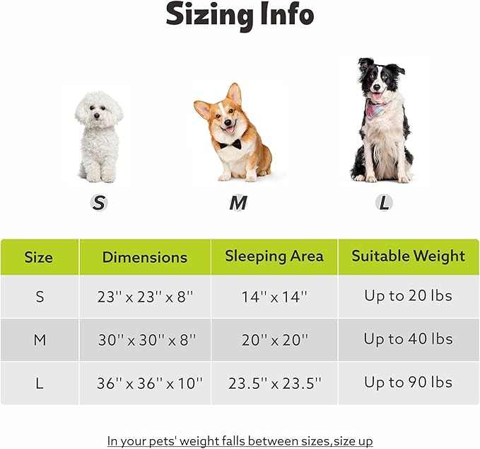 MIXJOY Dog Beds for Small Dogs, Washable Dog Bed with Removable Cover, Small Cat Bed for Indoor Cats, Calming Soft Dount Pet Beds with Anti Slip Bottom, Cute Puppy Beds, 23"x23"x8", Beige