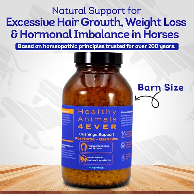 HA4E - Horse Digestive Support for Cushing’s Disease - Preventative Care - Highly Effective, Natural Homeopathic Supplement - Tablets, Barn Size (Extra Large)