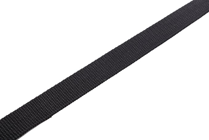 Adjustable Nylon Dog Collar, pet Collar 1 Inch 3/4 Inch 5/8 Inch Wide, for Large Medium Small Dogs（3/4 Inch,Black）