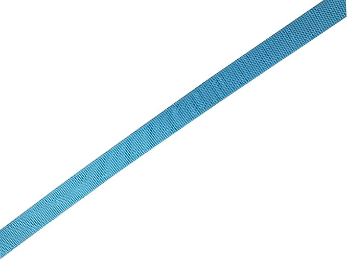 Adjustable Nylon Dog Collar, pet Collar 1 Inch 3/4 Inch 5/8 Inch Wide, for Large Medium Small Dogs (S(5/8" x 11-16"), Sky Blue)