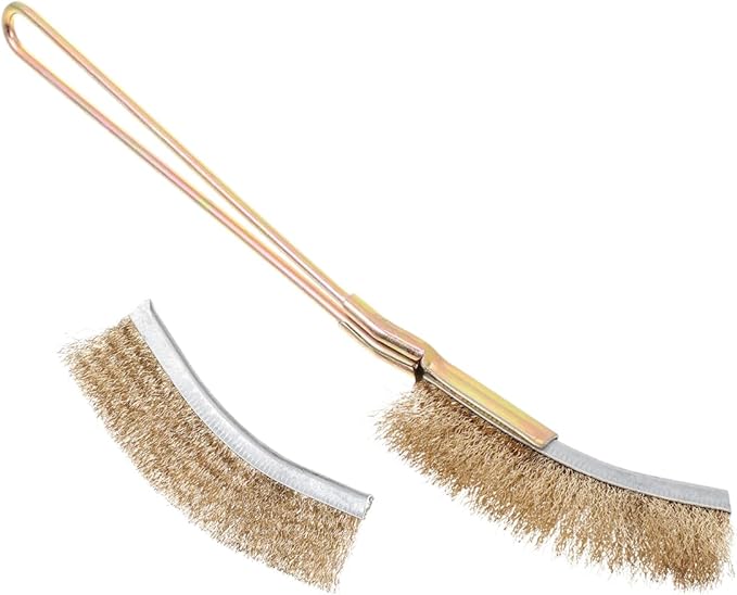 GANAZONO 1set Bird Cage Cleaning Brush Handle Cleaner for Birdcages Tool for Easy Cleaning of Cage Perches and Kennels for Bird Owners