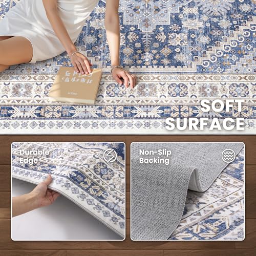 4x6 Area Rug for Entryway (10.7639 Sq Ft)