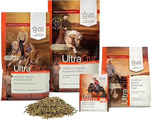 UltraCruz - sc-363193 Equine Advanced Hoof Supplement for Horses, 4 lb, Pellet (56 Day Supply)