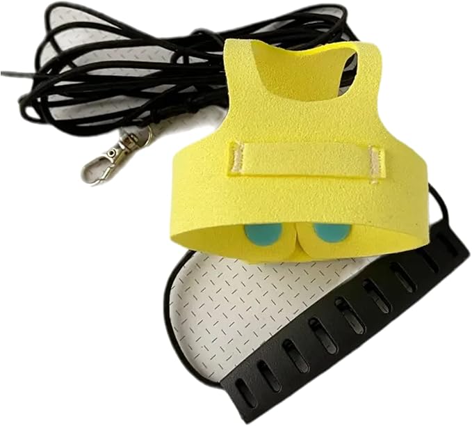 Bird Flight Harness Vest, Parrot Flight Suit with Leash for Parakeets Cockatiels Conures Budgies, Bird Flying Clothes with Rope and Handle for Outdoor Activities Training (M, Yellow)