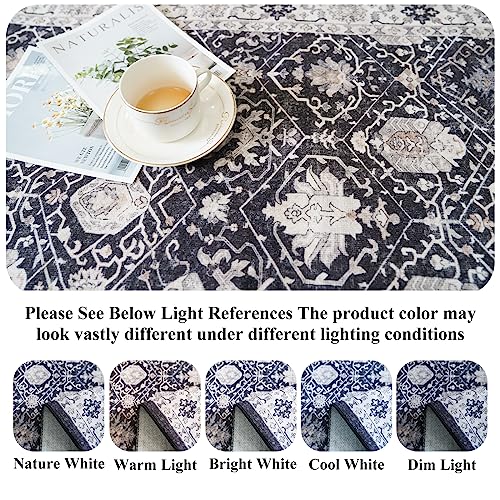 Hallway 2x8 Washable Runner Rug (16 Sq Ft)