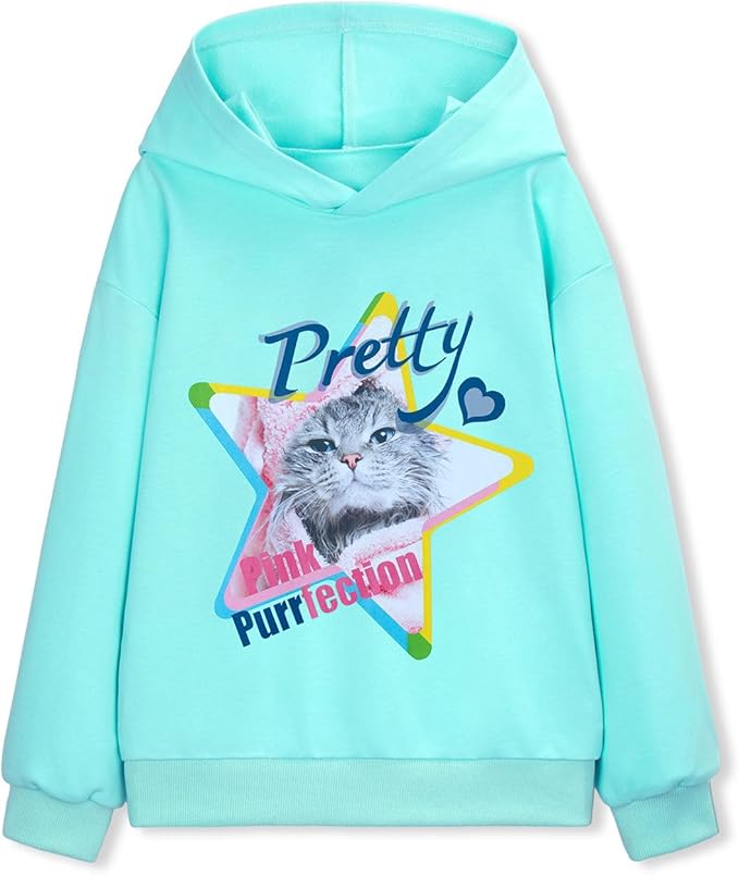 WELAKEN Sweatshirts for Girls Toddler & Kids II Little Girl's Pullover Tops Sweaters & Hoodies