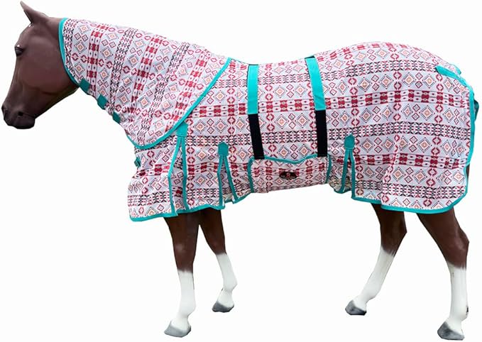 HILASON Horse Fly Sheet - Summer Spring UV Protection Mesh Bug Mosquito FlySheet for Horses | Fly-Sheet