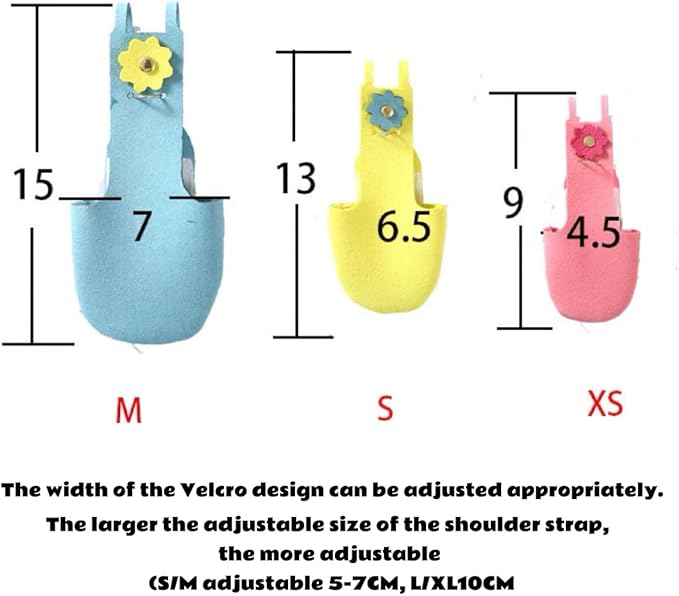 Parrot Clothes, Bird Diapers, Tiger Skin Peony, Flight Suit - Key Features for Avian Comfort and Style (Pink, S, Count, 1)