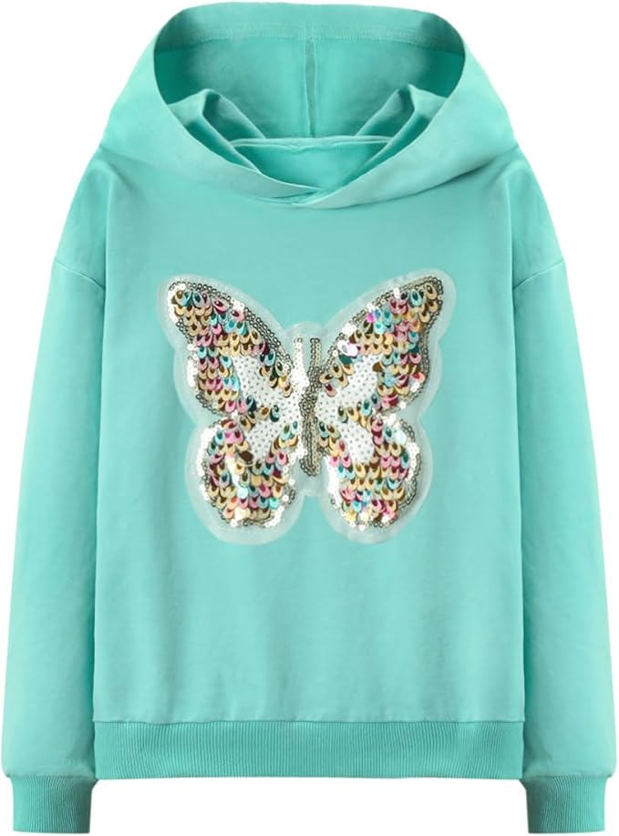 WELAKEN Sweatshirts for Girls Toddler & Kids II Little Girl's Pullover Tops Sweaters & Hoodies