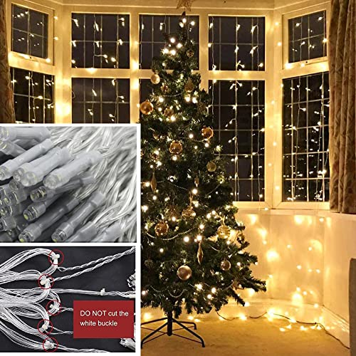 LED Curtain Lights Outdoor 12ft x10ft