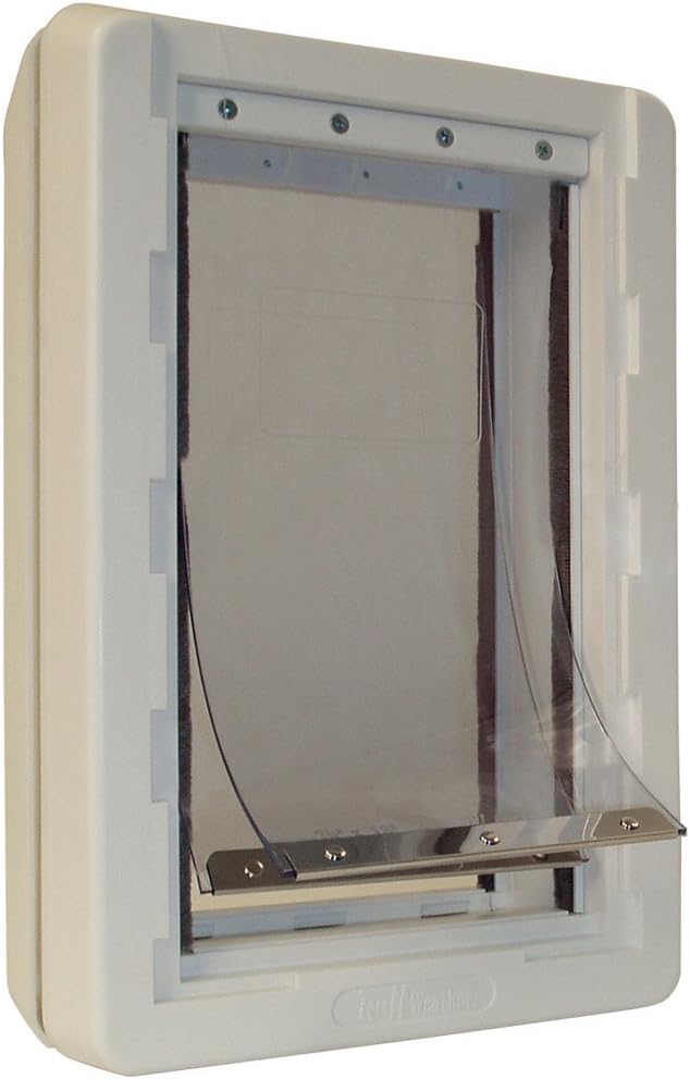 Perfect Pet The All-Weather Energy Efficient Dog Door, Extra Large, 9.75" x 17" Flap Size