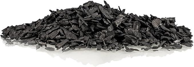 GARDENERA Horticultural Charcoal for Indoor Plants [1-Quart Bag] Black Diamond Soil Amendment for Orchids, Terrariums, and Gardening