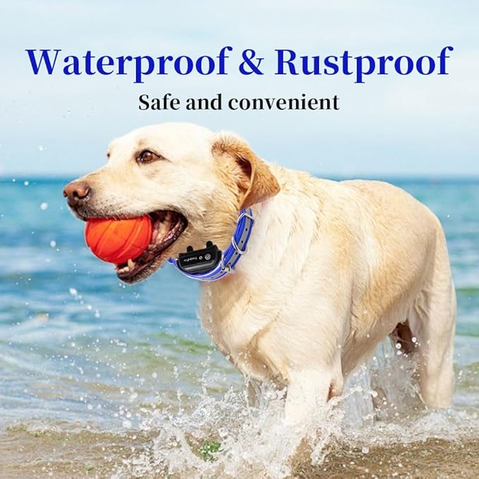 Universal 27 ½” X ¾” Replacement Band Strap for Dog Training Collar - Adjustable Waterproof TPU for Remote E-Collar, Static/Vibration Shock Trainer, Fits Most Bark Control & Obedience Devices