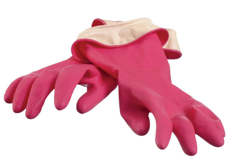 Casabella Latex Cleaning Gloves L Pink 1 pair 8546060
