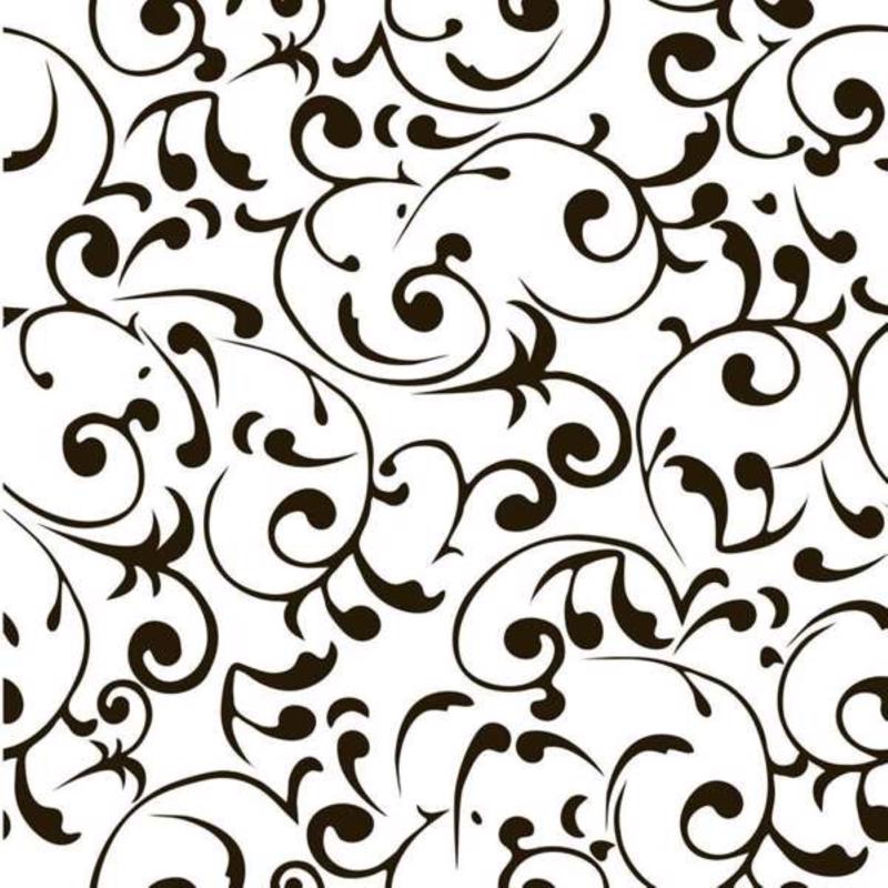 Con-Tact Grip Prints 4 ft. L X 18 in. W Virtu Black Non-Adhesive Shelf Liner 04F-C7HR6-06, Pack of 6
