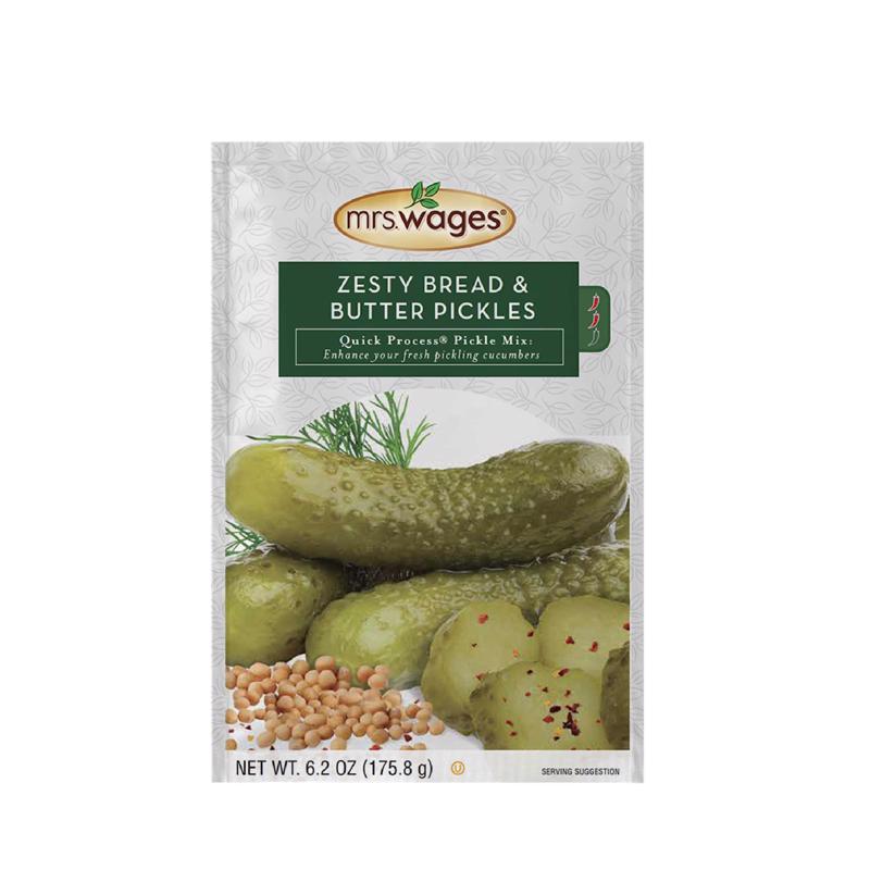 Mrs. Wages Zesty Bread and Butter Pickle Mix 6.2 oz W659-J6425 1 pk