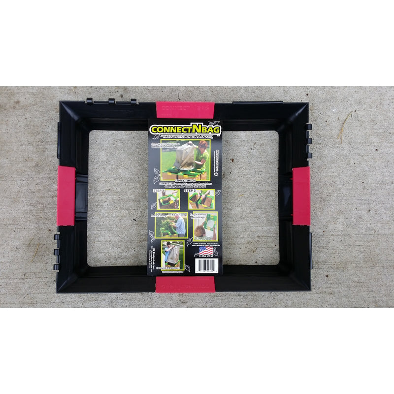 ConnectNBag 30 gal Lawn & Leaf Bag Holder Handle Tie CNB_BRL0001 1 pk, Pack of 10
