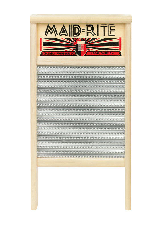 Maid-Rite 12-7/16 in. W X 23.75 in. L Metal Scrub Surface Washboard 2072